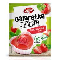 Galaretka Agar Truskawkowa Bezglutenowa 45G