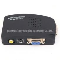 AV to VGA Video Converter: BNC/RCA to VGA US Power Adapter