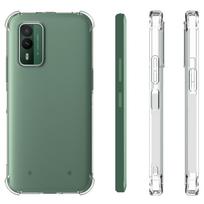 EUCAGR For Nokia XR 21 XR21 Case Air Cushion Clear Airbag Silicone Soft TPU Back Cover Case for Nokia XR21 NokiaXR21 5G 2025 Nokia XR21 gray