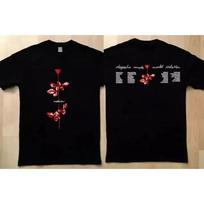 1990 Depeche Mode World Violator Concert Tshirt Short Sleeve Tshirt S3xl Unisex Unisex Unisex Summer Cotton Tshirt Black M beige