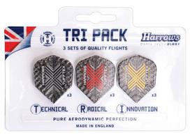 Harrows Darts sparneliai rink TRI PACKS SUPERGRIP 3630