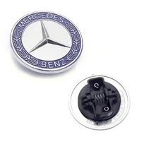 Karštas 2025 M. AMG W124 Automobilio Metalinis Plokščias Variklio Dangčio Emblema Priekinė Ženklelio Logotipo Lipdukas Mercedes Benz W212 W213 W205 W177 W247 W176 CLS CL