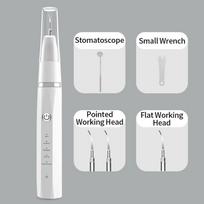 Electric Dental Scaler Ultrasonic Tooth Cleaner Household Tooth Stone Remover Tooth Whitening Oral Cleaning Tools žalia