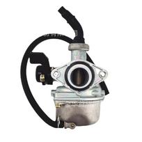 Off-road & ATV Beach Buggy PZ19 Carburetor for 70/90/110cc Engines, 19mm Half Aluminum/Zinc Motorcycle Carburetor black
