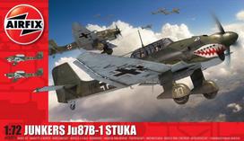 Airfix Junkers Ju 87B-1 Stuka 1/72 surenkamas lėktuvo modelis A03087A