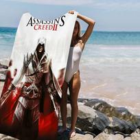 Game A-Assassins C-Creeds Microfiber Blanket Quick Drying Beach Towels Oversized Printing Super Absorbent Pool Towel Blanket Cotton 30x30cm white