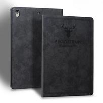 Elenės odos dėklas IPad Air 4 10.9 2017 2018 9.7 Air 3 Pro 10.5 11 Mini 1 2 5 Smart Cover 6-osios 7-osios 8-osios 10-osios 10.9 Stovas-dėklas ipad mini 4 5 juoda