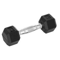 Šešiakampis hantelis inSPORTline Hexsteel 25kg