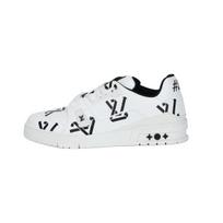 LOUIS VUITTON Lv Trainer Sneakers 'White Black' 1AAGXX 41 white