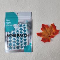 Star-Shaped Hydrocolloid Acne Patches - Absorbent, Colorful Pimple Patches