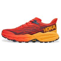 HOKA Speedgoat 5 Fiesta Radiant Yellow Vyriški sportbačiai Raudoni 1123157-FRYL 40 red