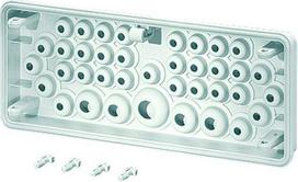 Hensel Kabelio įvado plokštė 38 x membranos ilgis iki 7-29 mm IP65 300 mm sienoms Mi FP38 (HPL2000318)