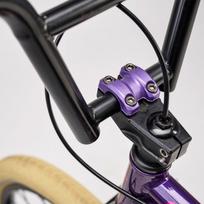 Dviratis S'COOL XtriX 40 1-speed BMX 20" Chromoly violetinė-fuchsia