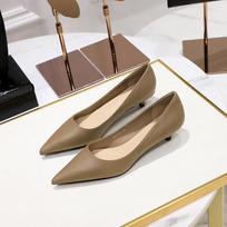 Rudens Korėjietiška Versija Moteriški Aukštakulniai Madingi Žemi Kulniukai Smailus Priekis Moteriški Batai Biuro Darbas Oksfordo Batai Moterims Femme Zapatos 35 kupranugaris