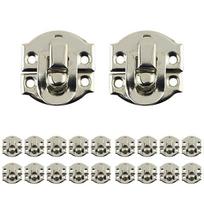 For Jewelry Boxes Lock Clasp Iron Metal Retro 20*20mm sidabras