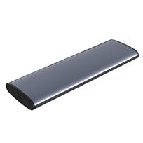 ToolFrees External M.2 NVMe SSDs Enclosure Aluminum Metal Housings USB3.1 Gen 2 for M.2 2280 2260 2242 2230 Drive gray