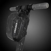 Electric Scooter Handlebar Bag for Bicycle Carrying Phone Wallet Repair Tools Convenient Cycling gray