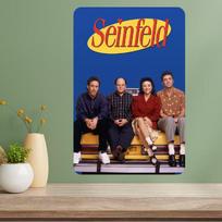 Seinfeld Metalinis TV Laidos Plakatas Ženklas 20x30cm（7.8x11.8inch） brown