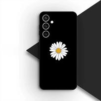 Cover for Samsung Galaxy S20 S22 S21 FE Ultra Plus A07 A17 A15 A16 A25 A57 A37 Casing Phone Case Bloom Fresh Little Daisy Flower Galaxy A17 black