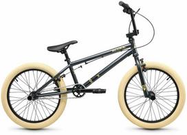 Dviratis S'COOL XtriX 40 1-speed BMX 20" Chromoly dark pilkas-beige