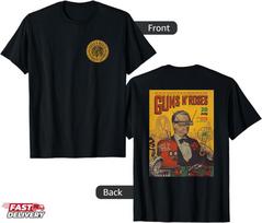 Guns N Roses Luxembourg City T-Shirt Family Fans Tee Gift for Fans Unisex T-Shirt M black