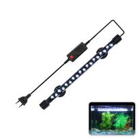 28CM/58CM Panardinami krištolinio stiklo šviestuvai Žuvies šviestuvas LED akvariumo šviestuvas Panardinami šviestuvai Povandeninis šviestuvas 58cm black