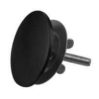 Universal Matte black kitchen counter Sink Stopper Plugs Sink Hole Cap Faucet Hole Cover juoda