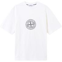 STONE ISLAND 2100001 All Around Compass T-Shirt 'White' Men's L1S152100001S0362V0001 M white