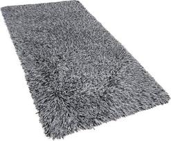 Beliani Šerpetotas kilimas CIDE juodas/baltas 80 x 150 cm