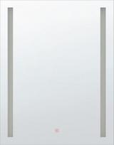 Beliani LED vonios veidrodis MARTINET 70 cm 90 cm sidabrinis
