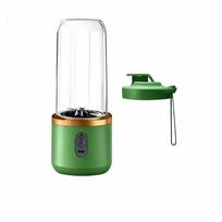 USB Charging Fruit Juicer Cup Juice Maker Smoothie Blender Portable Electric Juicer  Summer Green single cup violetinė