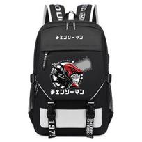 Anime Chainsaw Backpack Man Backpack Outdoor Travel Bag Large Capacity Student Bag Round edge