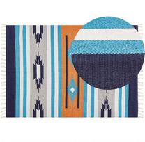 Beliani Kilimas NORATUS spalvingas 200 x 300 cm medvilninis kilim