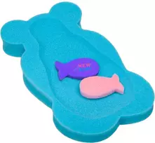 New Baby BASIC putų kilimėlis maxi meškiukas mėlynas