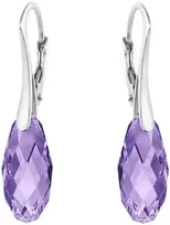 Diamond Sky Jewelry Sidabriniai auskarai „Enchanté (Tazanite)“ su Swarovski® kristalais