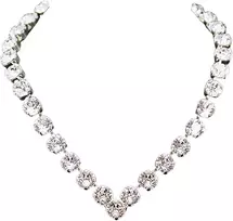Diamond Sky Jewelry Vestuvinis vėrinys „Crystal Thread“ su Swarovski™ kristalais