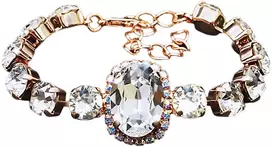 Diamond Sky Jewelry Apyrankė moterims DiamondSky „Sofia II“ su Swarovski kristalais