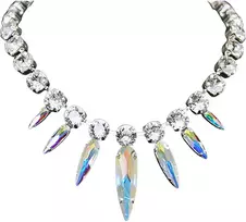 Diamond Sky Jewelry Vestuvinis vėrinys „Atlantis (Aurora Borealis)“ su Swarovski™ kristalais