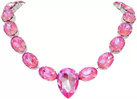 Diamond Sky Jewelry Vestuvinis vėrinys „Color Season (Lotus Rožinė DeLite)“ su Swarovski™ kristalais