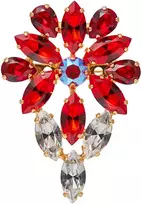 Diamond Sky Jewelry Segė moterims DiamondSky „Mirtel II (Light Siam / Siam)“ su Swarovski kristalais