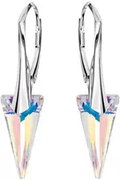 Diamond Sky Jewelry Sidabriniai auskarai „Spike II (Aurora Borealis)“ su Swarovski® kristalais