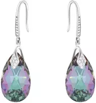 Diamond Sky Jewelry Sidabriniai auskarai „Baroque III (Vitrail Light)“ su Swarovski® kristalais