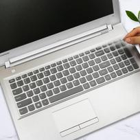 Silikoninė klaviatūros apsauginė plėvelė (Atsparus dulkėms ir vandeniui) skirta Lenovo nešiojamam kompiuteriui G580/S500/Z570 skaidri