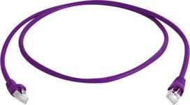 Telegärtner Telegärtner Telegartner MP8 FS 500 – tinklo kabelis – RJ-45 (M) – RJ-45 (M) – 25 cm – SFTP – CAT 6a – violetinė (L00000A0237)