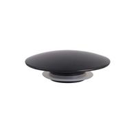 66mm Silver Chrome Pop Up Sink Plug Click Clack Push Button Basin Waste Cap Replacement Bathroom Sink Drain Stopper Part