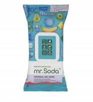 Alg Pharma Gazuoti gėrimai | Drėgnos servetėlės Universal, 80 vnt. | mr. Soda