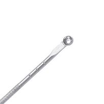 Stainless Steel Acne Blackhead Remover Tool with Double-Ended Loop Design for Skin Care Facial Pimple Extractor Tool Professional Use white