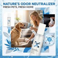 Bio-Enzyme Pet Deodorizing Spray 100ml Bacterial Control Odor Elimination Fresh Fragrance Safe Formula for Pets and Home Use One Size gray