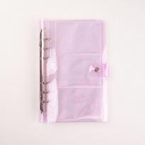 Premium 150 Pockets 3 Inch Photocard Binder With Durable Pvc Sleeves For Safe Storage violetinė