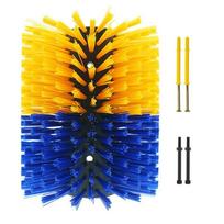 Automatic Electric Itch Relief Body Brush for Cattle and Sheep - Universal Farm Use 220 Yellow Blue + Screws; Regular yellow